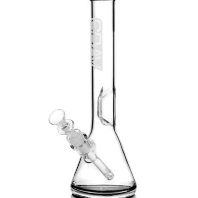 GRAV® Medium, Black Accent Beaker Base Water Pipe