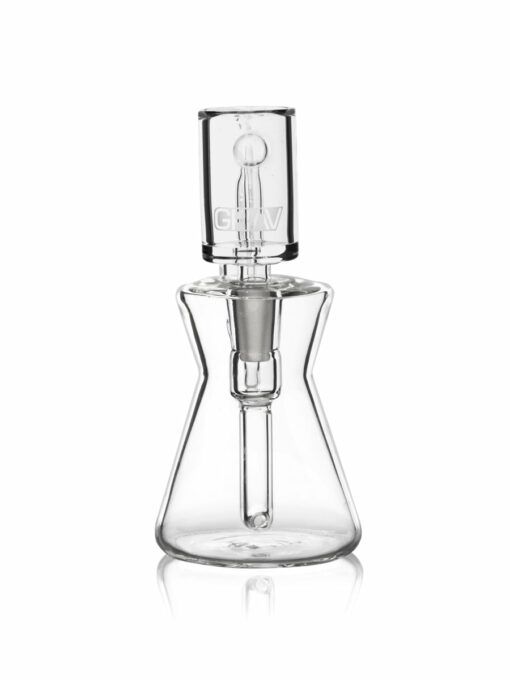 GRAV® Hourglass Pocket Bubbler Rig - Clear - Image 2