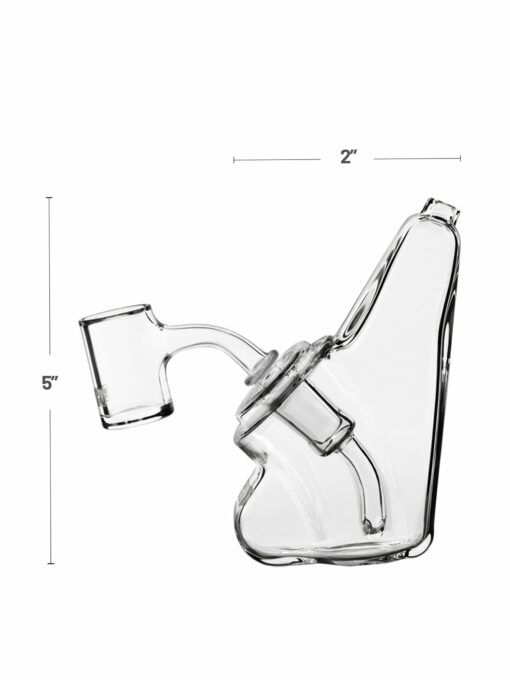 GRAV® Wedge Bubbler Rig - Clear - Image 4
