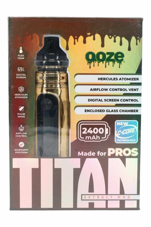 Ooze Titan 2400 mAh Extract Mod – Hercules Atomizer - Image 4