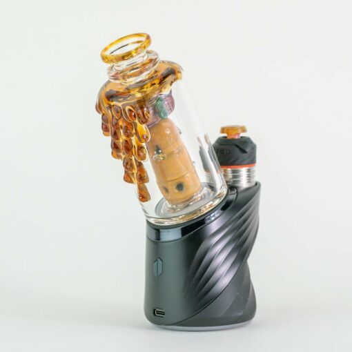 Empire Glassworks "Save the Bees" Glass Attachment for PuffCo Peak & Peak Pro - Image 4