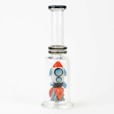 Empire Glassworks Rocket Ship Mini Tube