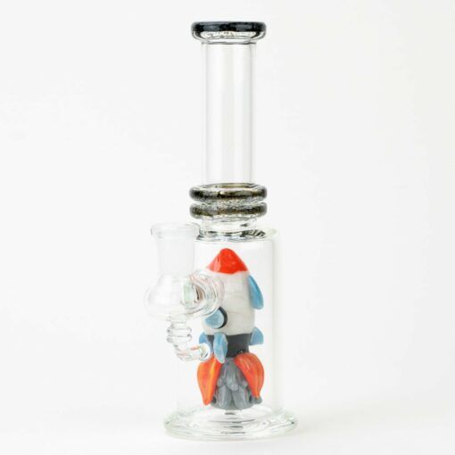 Empire Glassworks Rocket Ship Mini Tube - Image 2