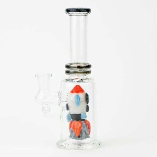 Empire Glassworks Rocket Ship Mini Tube - Image 3