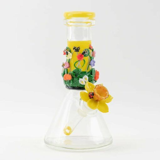 Empire Glassworks Sunshine Garden Baby Beaker - Image 4