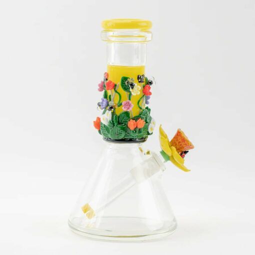 Empire Glassworks Sunshine Garden Baby Beaker - Image 5
