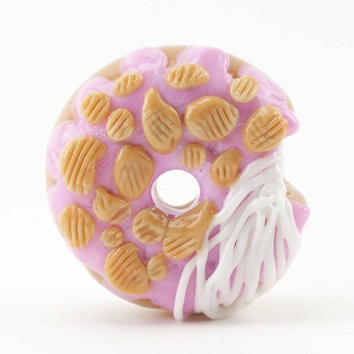 Empire Glassworks Pink Donut Bite Me Dry Pipe - Image 2