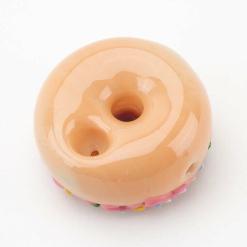 Empire Glassworks Pink Sprinkle Donut Dry Pipe - Image 4