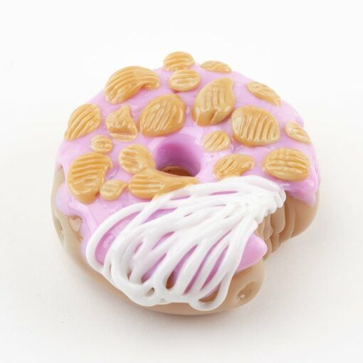 Empire Glassworks Pink Donut Bite Me Dry Pipe - Image 4
