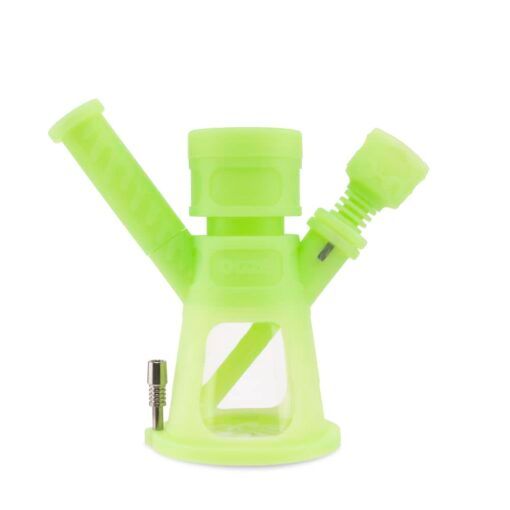 Ooze Hyborg Silicone Glass 4-in-1 Hybrid Water Pipe and Nectar Collector - Image 25