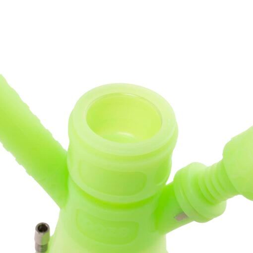 Ooze Hyborg Silicone Glass 4-in-1 Hybrid Water Pipe and Nectar Collector - Image 27