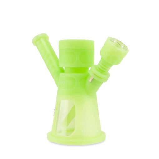 Ooze Hyborg Silicone Glass 4-in-1 Hybrid Water Pipe and Nectar Collector - Image 29