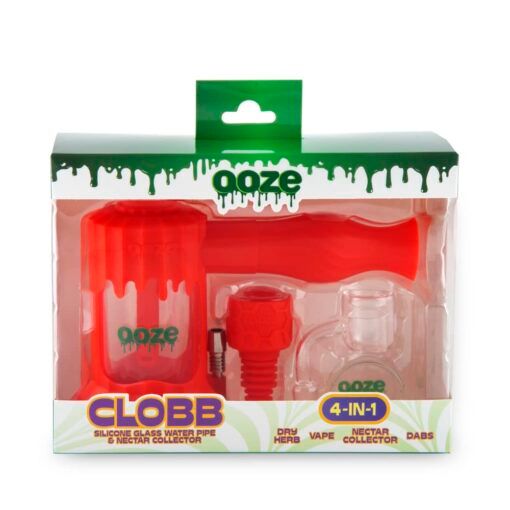 Ooze Clobb Silicone Water Pipe and Dab Straw - Image 14