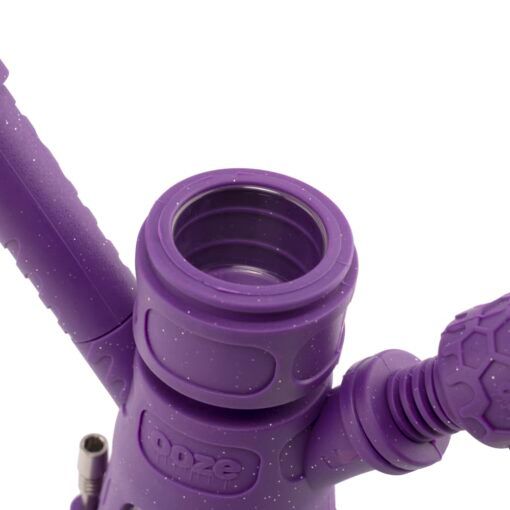 Ooze Hyborg Silicone Glass 4-in-1 Hybrid Water Pipe and Nectar Collector - Image 47