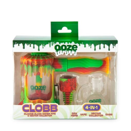 Ooze Clobb Silicone Water Pipe and Dab Straw - Image 22