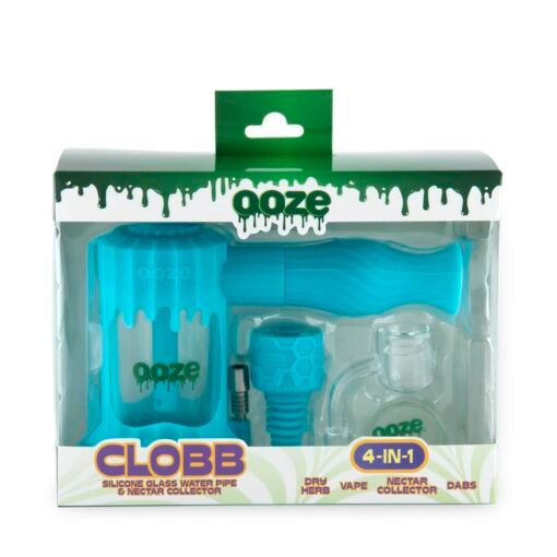 Ooze Clobb Silicone Water Pipe and Dab Straw - Image 38