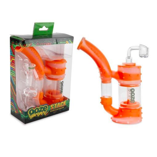 Ooze Stack Pipe Silicone Bubbler - Image 6