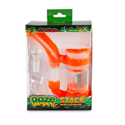 Ooze Stack Pipe Silicone Bubbler - Image 3