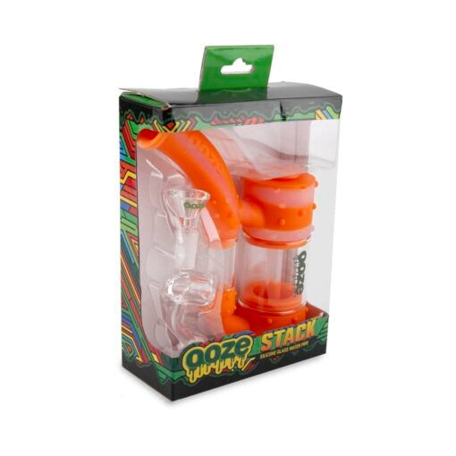 Ooze Stack Pipe Silicone Bubbler - Image 9