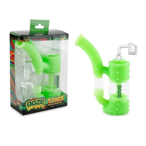 Ooze Stack Pipe Silicone Bubbler - Image 16