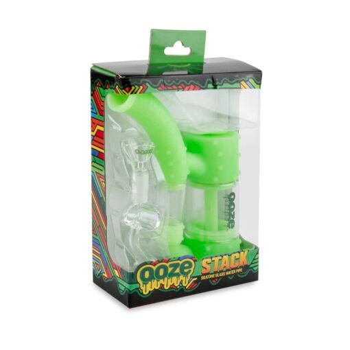 Ooze Stack Pipe Silicone Bubbler - Image 17