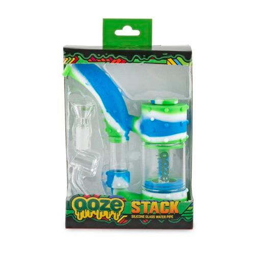 Ooze Stack Pipe Silicone Bubbler - Image 19