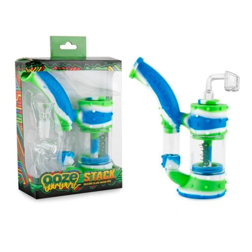 Ooze Stack Pipe Silicone Bubbler - Image 24
