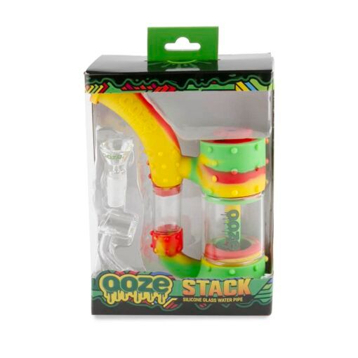 Ooze Stack Pipe Silicone Bubbler - Image 27