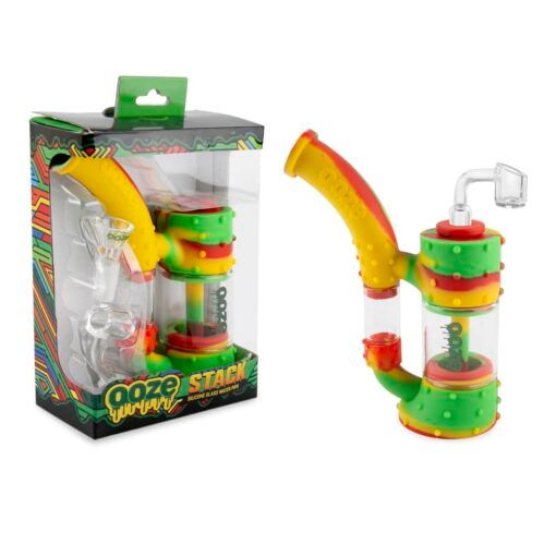 Ooze Stack Pipe Silicone Bubbler - Image 32
