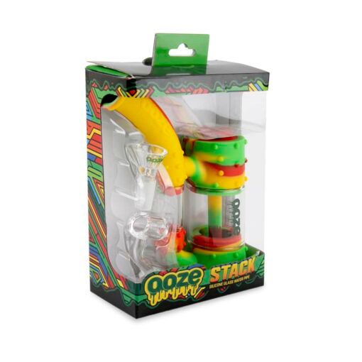 Ooze Stack Pipe Silicone Bubbler - Image 33