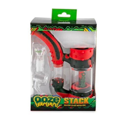 Ooze Stack Pipe Silicone Bubbler - Image 35