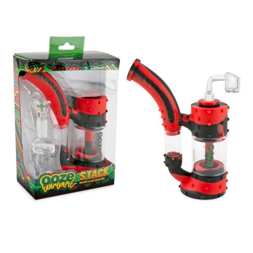 Ooze Stack Pipe Silicone Bubbler - Image 40