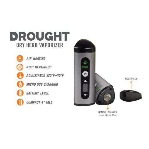 Ooze Drought Dry Herb Vaporizer Kit - Image 8