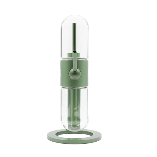 Stündenglass Gravity Infuser - Olive Green | 360° Gravity Hookah - Image 4