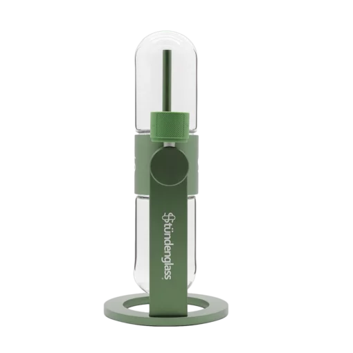Stündenglass Gravity Infuser - Olive Green | 360° Gravity Hookah - Image 2