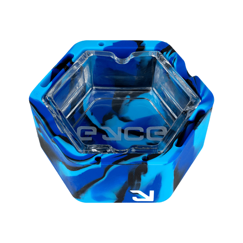 Stylish Eyce Ashtray from Eyce Pipes, featuring a sleek design that doubles as a functional smoking accessory, perfect for enhancing your smoking experience with its modern aesthetic, available at Cannabox.