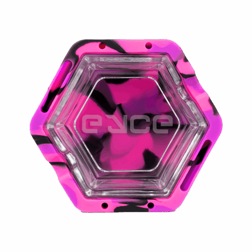 Stylish Eyce Ashtray from Eyce Pipes, featuring a sleek design that doubles as a functional smoking accessory, perfect for enhancing your smoking experience with its modern aesthetic, available at Cannabox.