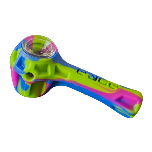 The Eyce Gavel Spoon from Eyce Pipes, showcasing its sleek and innovative design, combines durable materials with a stylish aesthetic, making it the ultimate smoking essential for a refined cannabis experience. Perfectly crafted for both functionality and elegance, this piece enhances your smoking ritual while reflecting the upscale lifestyle of Cannabox. - Cotton Candy
