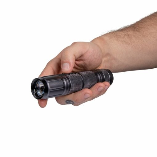 Cartisan High-Beam Flashlight Vaporizer featuring an ergonomic design and three-setting flashlight, perfect for smooth performance and convenience.