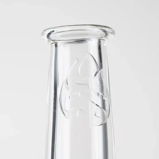 Empire Glassworks Big Dawg Puffco Peak Pro Attachment, a stunning 16-inch accessory designed to elevate the style and functionality of your Puffco Peak Pro, showcasing intricate craftsmanship and vibrant colors that reflect the upscale lifestyle of Cannabox.