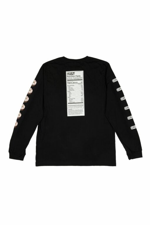 GRAV® Pretty Shitty 20th Birthday Cake Long Sleeve Shirt - Image 2