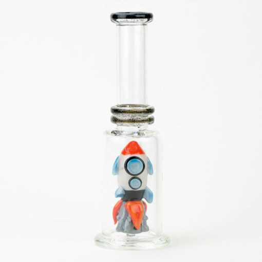 Empire Glassworks Rocket Ship Mini Tube Dab Rig - Image 4