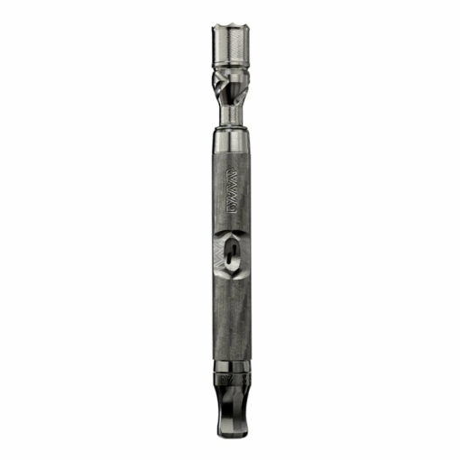 DynaVap M 7 XL vaporizer showcasing its sleek stainless steel design, featuring a captive cap and textured stem for enhanced grip and functionality.