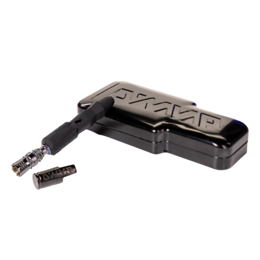 DynaVap B2 - Stealth vaporizer with DuraDyn Titanium Tip, compact design, and stylish tin case, ideal for on-the-go dry herb vaping.