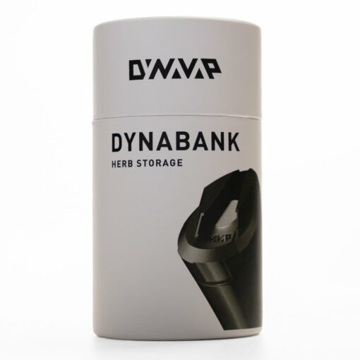 DynaBank modular herb storage solution featuring durable anodized aluminum, three O-Ring sealed compartments, and integrated debowler for efficient material management.