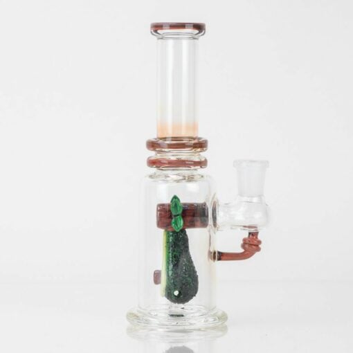 Empire Glassworks Avocado Mini Tube Dab Rig - Image 2