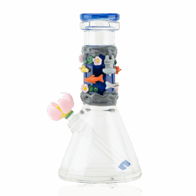 Empire Glassworks Koi Pond Baby Beaker