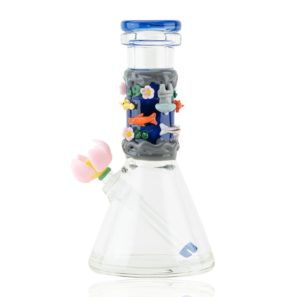Empire Glassworks Koi Pond Baby Beaker
