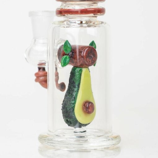 Empire Glassworks Avocado Mini Tube Dab Rig - Image 5