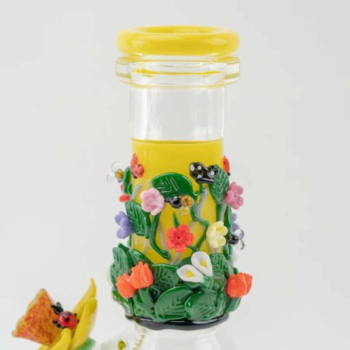 Empire Glassworks Sunshine Garden Baby Beaker - Image 2